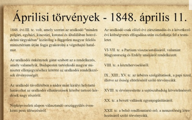 Az áprilisi törvények
