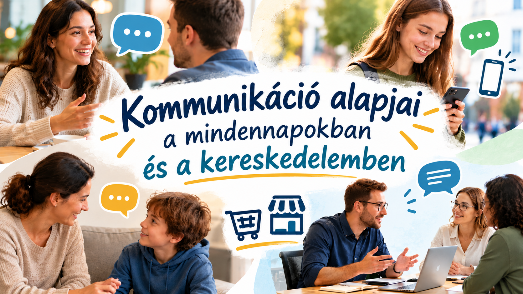 Kommunikáció alapjai a mindennapokban és a kereskedelemben