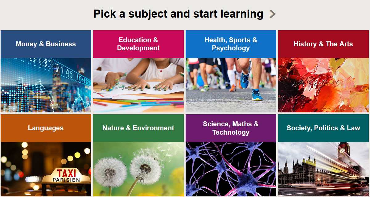 OpenLearn subjects