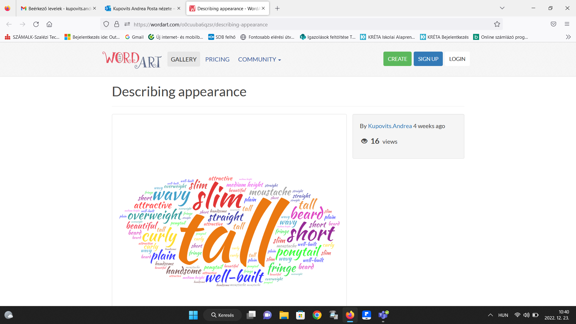 Wordart