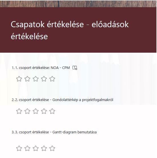 Csapatértértékelés