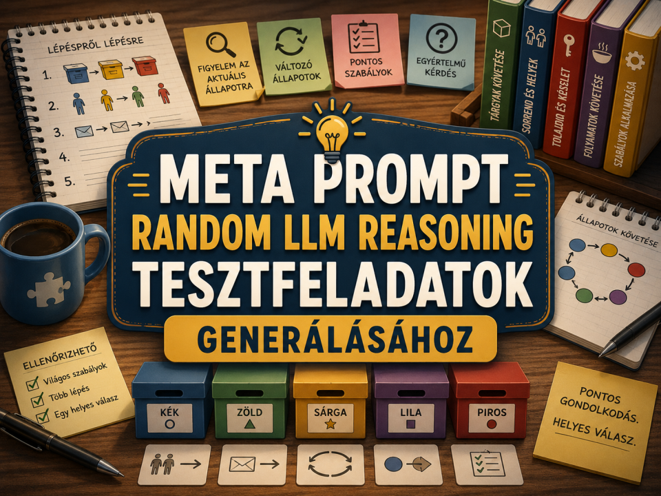 LLM reasoning teszt meta-prompt borítókép