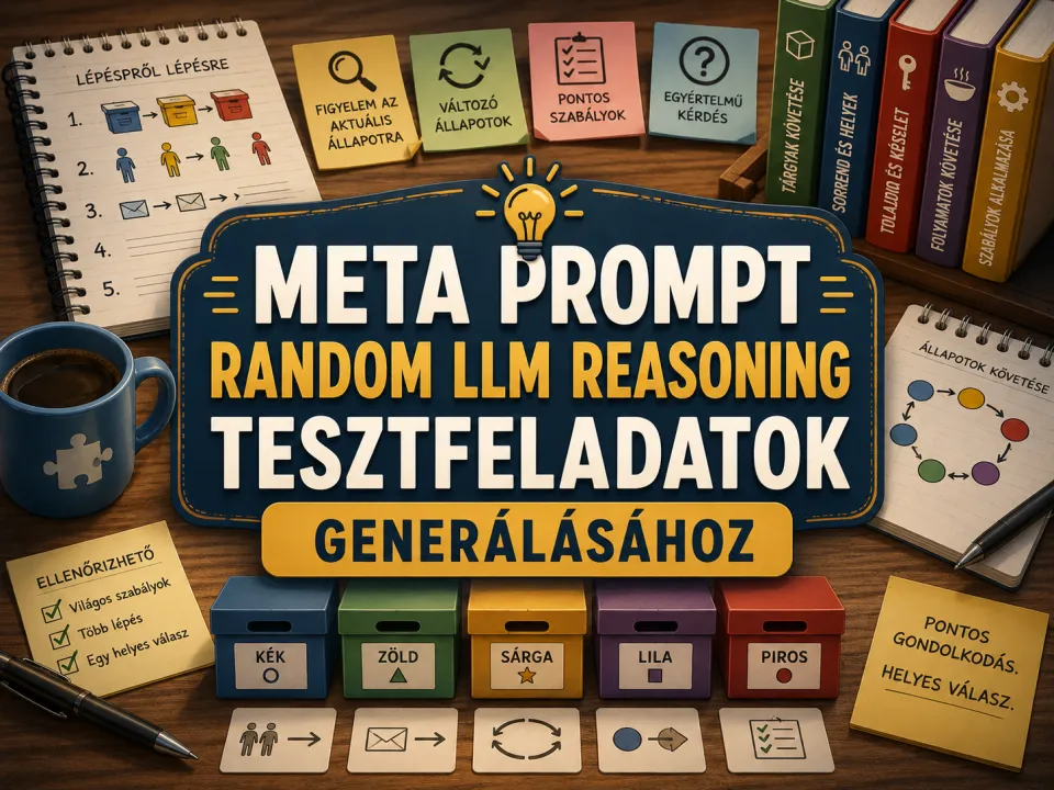 LLM reasoning teszt meta-prompt borítókép