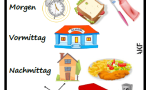 A napi programom - Mein Tagesprogramm