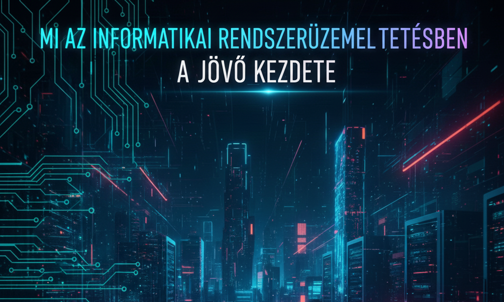 MI az informatikai rendszerüzemeltetésben