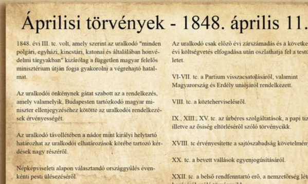 Az áprilisi törvények