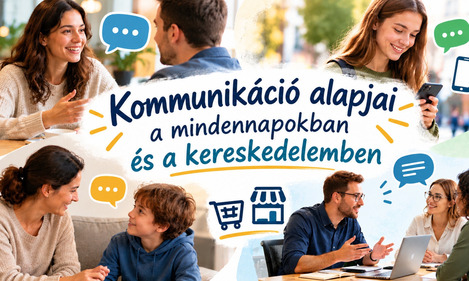 Kommunikáció alapjai a mindennapokban és a kereskedelemben