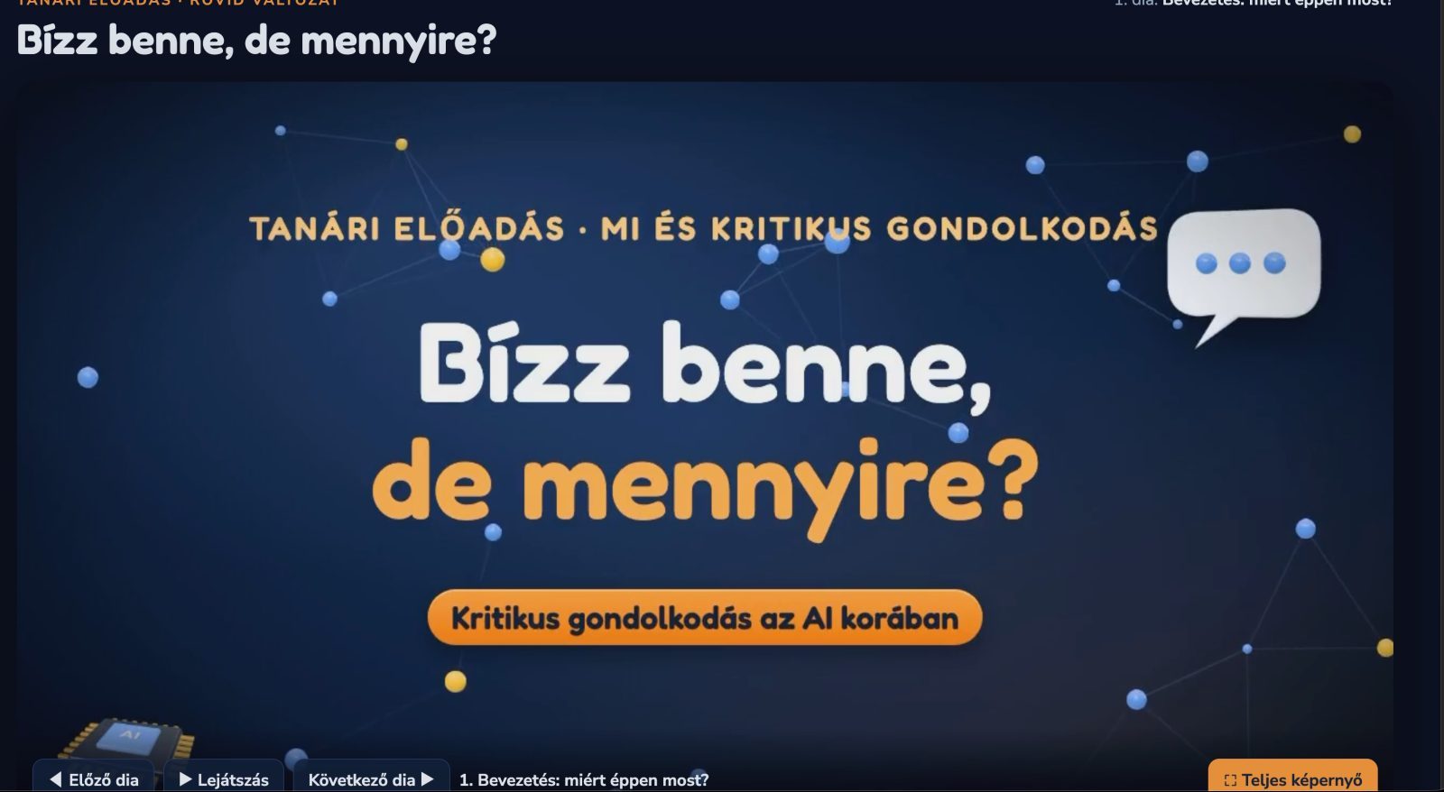 Kritikus gondolkodás az AI korában
